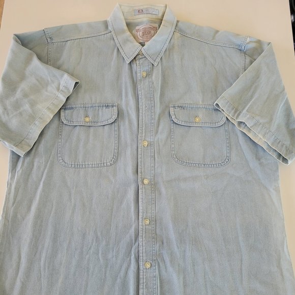 Vtg John Ashford Sport Button Down Mens Sz L - Picture 2 of 15